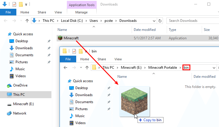 portable minecraft for mac