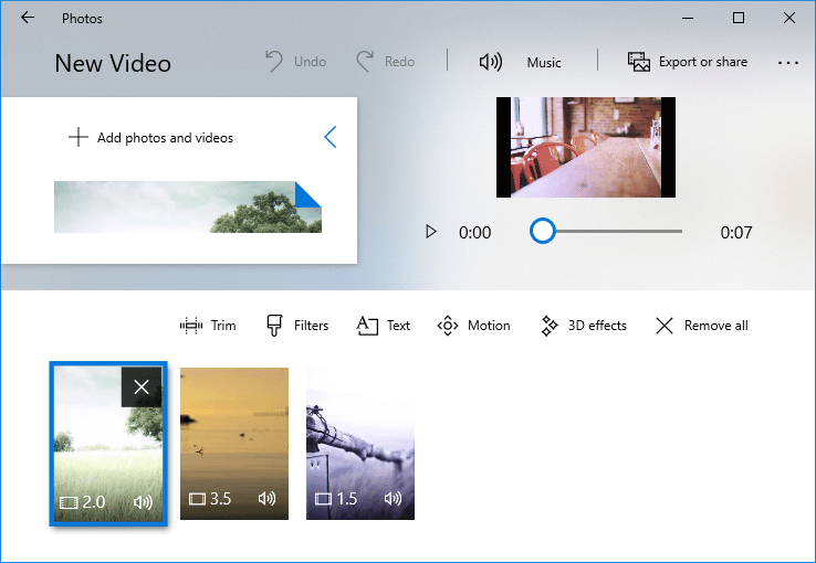 Create A Beautiful Video Remix With The New Photos App In Windows