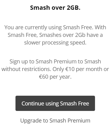 WeTransfer Faster, Free and Without Registration: discover Smash